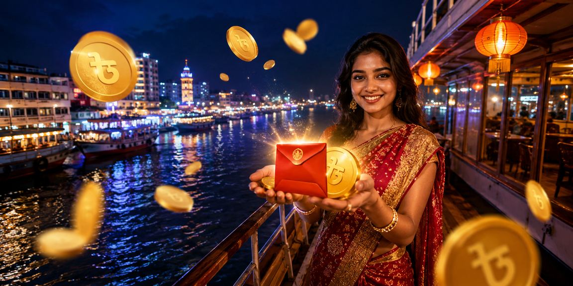 বরিশালের বেটারের হাতে nogot9 বোনাস খাম ও বাংলাদেশি টাকা