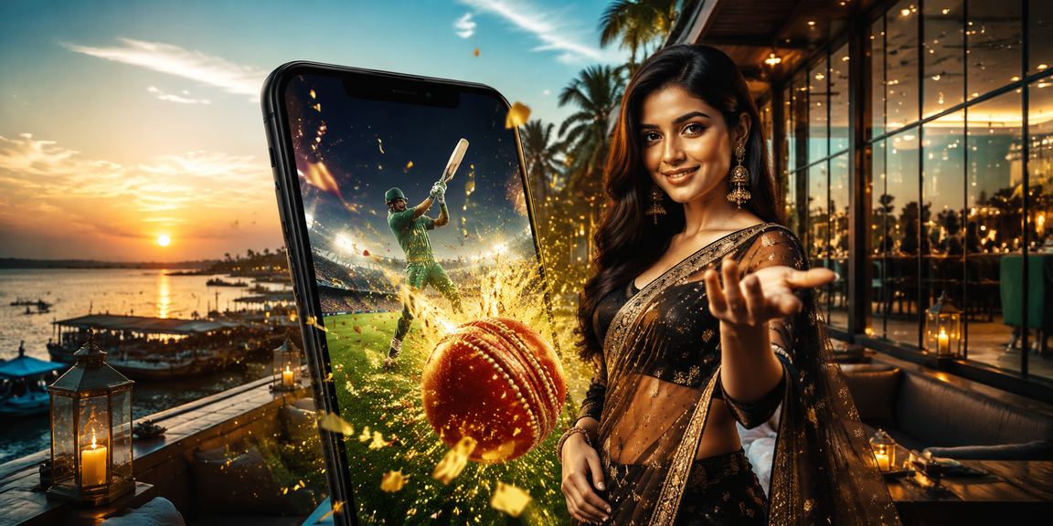 সেন্ট মার্টিন সমুদ্রসৈকতে ক্রিকেট বেটিং উপভোগ করছেন একজন বেটার